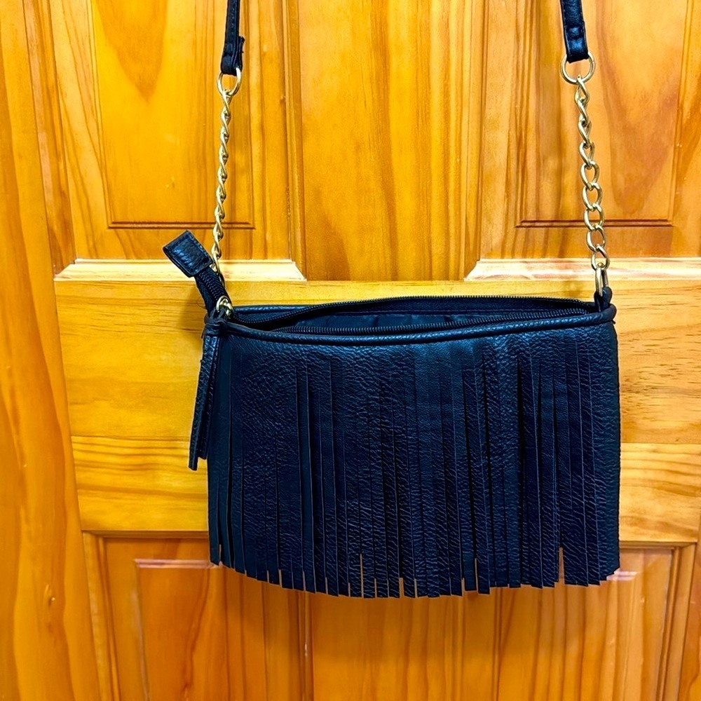 Woman’s Black Crossbody bag.